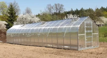 Polycarbonate Greenhouse KLASIKA STANDART 30, 2.5 x 12 m, with Foundation