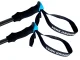 Verk Group Nordic Walking Poles with Tips and Bag, Black