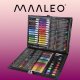 Maaleo Art and Painting Set in Suitcase, 168 Pcs, Black