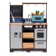 Ecotoys TL40030 Large Wooden Kids Kitchen with Vegetables and Accessories