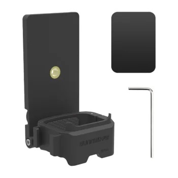 Sunnylife 761V3 Magnetic Holder Mount Adapter for Osmo Pocket 3, Black