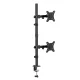 Maclean MC-967 Dual Monitor Desk Mount, 13-27\", 9kg, VESA 100x100