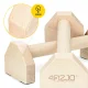 4Fizjo 1931 Wooden Parallettes Push-Up Bars 30cm