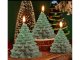 Decorative Christmas Tree Shaped Candle (8 cm, Mixed Colors)