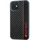 Audi Carbon Fiber Stripe Case for iPhone 11 / XR 6.1\", Black