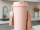 Self-Stirring Thermal Mug with USB-C 350ml Pink