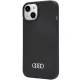 Audi Silicone Case for iPhone 14 6.1\" Hardcase, Black (AU-LSRIP14-Q3)