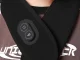 Heated Neck Massager Belt with USB Power, Black