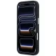 Guess Grained Triangle Logo MagSafe Case for iPhone 17 Pro / 18 Pro - Black