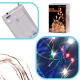 Decorative LED Wire String Lights 10m 100LED, Multicolor