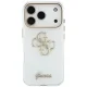 Guess IML 4G Script Metal Case for iPhone 17 Pro Max / 18 Pro Max - White