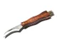 Folding Pocket Knife with a Brush for Mushroom Hunting Foraging (Mushrooming)