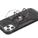 Wozinsky Ring Armor Case with Kickstand for iPhone 13 mini - Rose