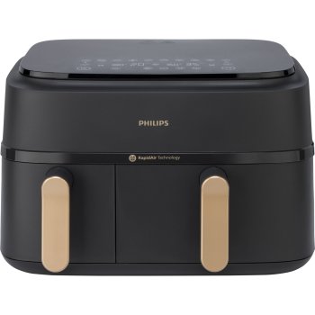 Аэрогриль Philips Series 3000 NA352/00, черно-медный