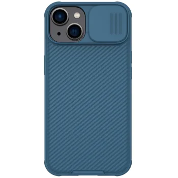 Nillkin CamShield Pro Case for Apple iPhone 14 Plus with Camera Cover, Blue