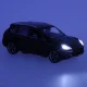 RC Car Model with Remote, Porsche Cayenne Turbo (1:14)