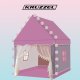 Kids Playhouse Tent with LED Lights Kruzzel 22653, Pink