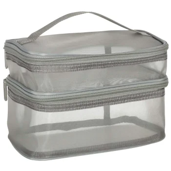 Foldable Travel Toiletry Bag XXL, Grey
