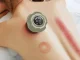 Electric Vacuum Cupping Massager with Heating, 12 Suction Levels, Grey