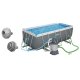 Bestway Power Steel Frame Pool 412x201x122 cm, 17-in-1 Set