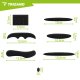 Universal Helmet Replacement Pads 54 pcs Trizand, black