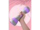 Regulējamā Svara Hanteles Fitnesam Aerobikai Sporta Spēka Treniņiem 3-in-1 (1/1,5/2 kg), Violets | Adjustable...