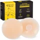 4Fizjo Silicone Nipple Covers, Teardrop Shape, Beige, 20 Pcs