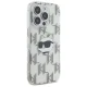 Apple iPhone 16 Pro 6.3\'\' Karl Lagerfeld IML Choupette Head Electroplated Cover Case, Clear