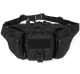 Universal Tactical Belt Waist Kidney Banana Bag 86 - 112 cm, Black