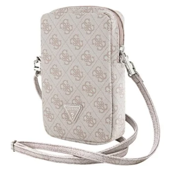 Guess Zip 4G Triangle Phone Bag, Pink