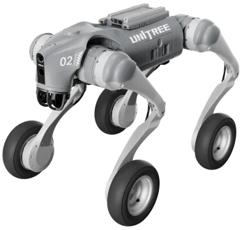 Unitree Go2-W U1 Wheeled-Legged Mobile Robot