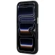 Guess Grained & Big Resin Logo Case for iPhone 18 Pro Max / 17 Pro Max - Black