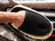 Microfiber Car Wash Mitt Soft Detailing Glove for Paint and Glass, Yellow