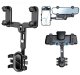Universal Rearview Mirror Car Phone Mount AP25, Black