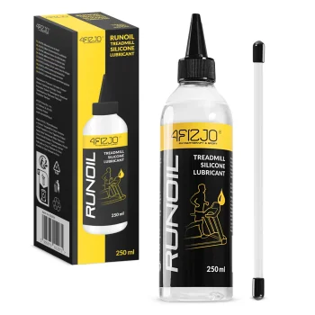 Silicone Treadmill Lubricant 4FIZJO Runoil 250 ml with Applicator