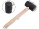 Rubber Mallet with Wooden Handle, 25 cm