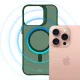 3mk Smoke MagCase for iPhone 16 Pro Max Green Translucent