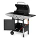MultiGarden Gas Grill, 3 Burners, 10.2 kW