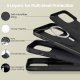 Tech-Protect Silicone MagSafe Phone Case Cover iPhone 16 Pro Max - Black