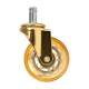 Activeshop Roll Speed Stool Wheels Set (5 pcs), Gold