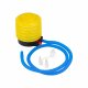 Inflatable Lounger Chair with Footrest and Pump