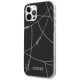 Guess Gold Chain Collection Case for iPhone 12 Pro Max, Black
