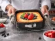 Square Cake Baking Pan Set, 3 Pcs (24/26/28 cm), Grey