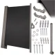 LUARO KX3218 Retractable Side Awning 160x300 cm, Dark Grey
