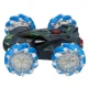 REVOLT Slydz Vapor Racer 360 RC Car with Smoke Effect, Blue