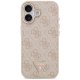 Guess 4G PU Leather MagSafe Case for Apple iPhone 17, Pink