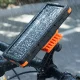 Rockbros HW-87 Magnetic Waterproof Bike Phone Holder - Black