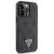 Guess iPhone 13 / 13 Pro Case Crossbody 4G Metal Logo, Black