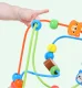 Educational Bead Maze Pull Toy with Animals