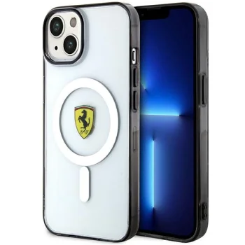 Ferrari iPhone 14 Case Translucent MagSafe, Transparent